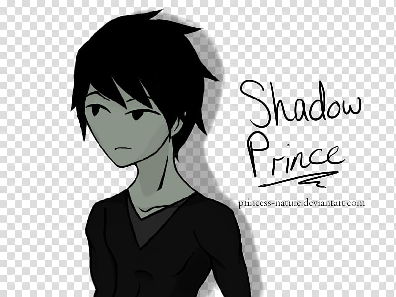 Shadow Prince~ (Adventure Time OC) transparent background PNG clipart