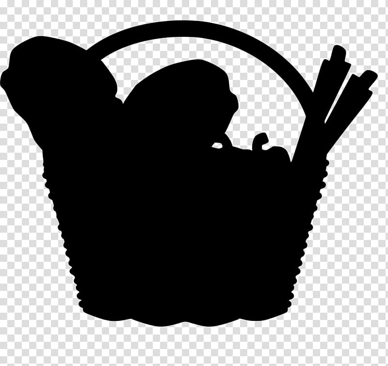 Vegetable, Basket, Einkaufskorb, Food, Marketplace, Drawing, Silhouette, Hand transparent background PNG clipart