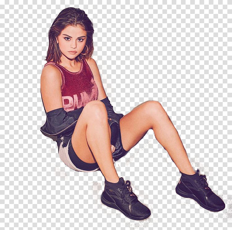 Selena Gomez x Puma  transparent background PNG clipart