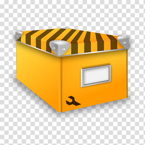 Boxes, System, yellow mechanical tool box transparent background PNG clipart