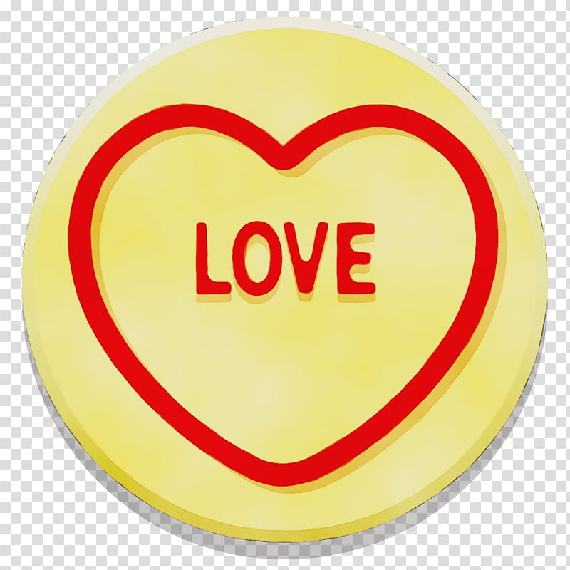 yellow heart sign, Watercolor, Paint, Wet Ink transparent background PNG clipart