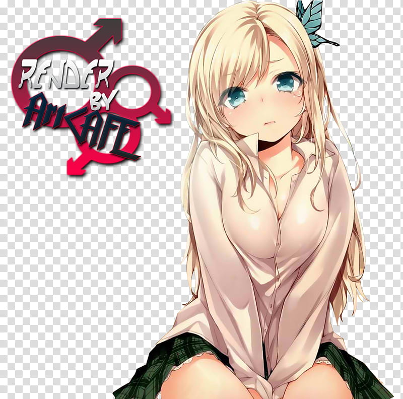 Anime Render Sena Kashiwazaki, Render by Arkafe illustration transparent background PNG clipart