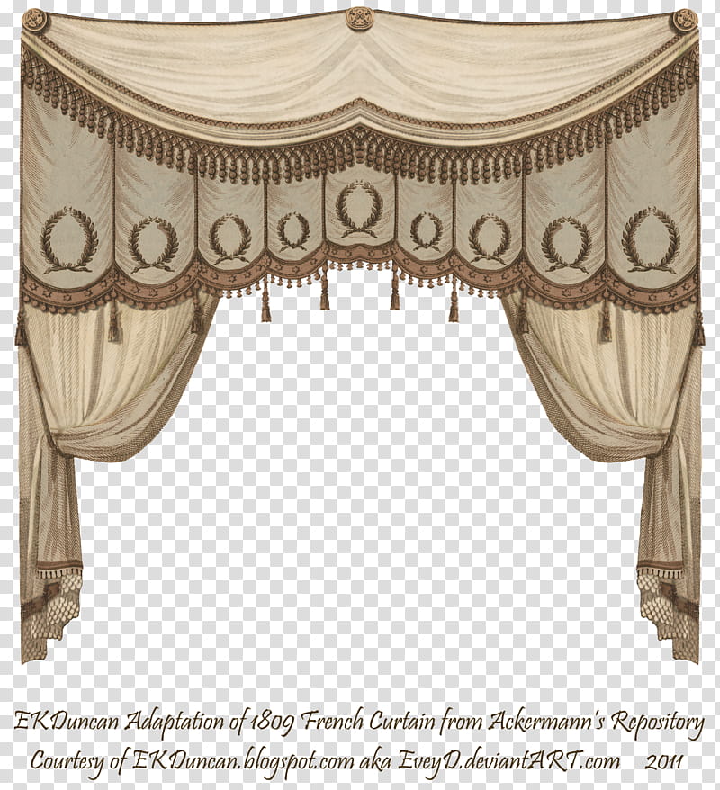 EKD  Curtain Cafe, white and grey tasseled curtain transparent background PNG clipart
