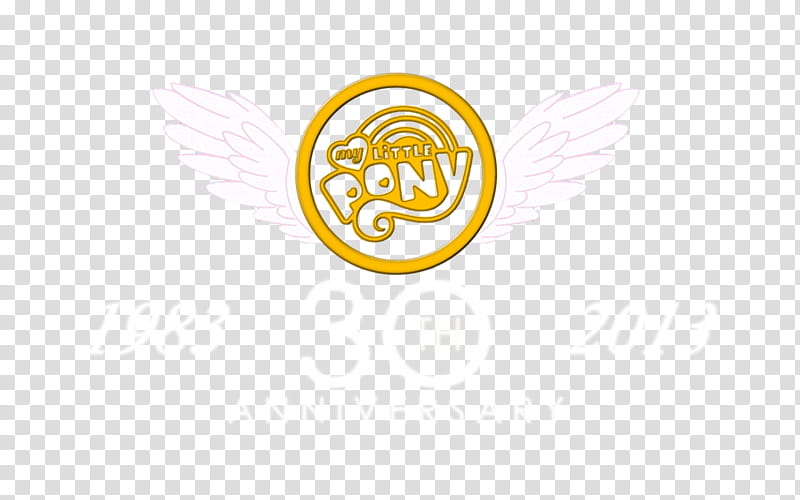 My Little Pony New th Anniversary Logo, My Little Pony logo transparent background PNG clipart