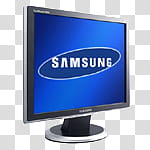 Computers icons , , gray Samsung flat screen computer monitor transparent background PNG clipart