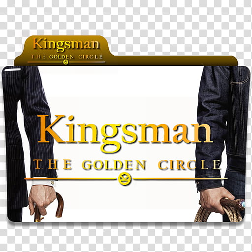 Kingsman The Golden Circle  Folder Icon , KingsmanTheGoldenCircle_v, Kingsman The Golden Circle folder illustration transparent background PNG clipart