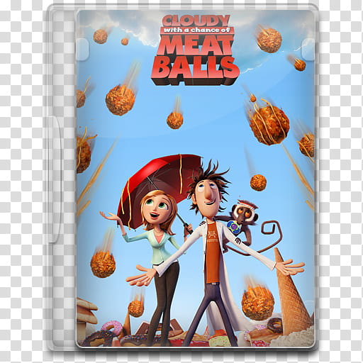 Movie Icon , Cloudy with a Chance of Meatballs, Cloudy with a chance of Meat Balls case transparent background PNG clipart