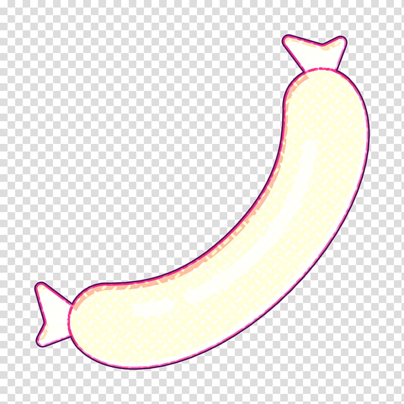 Gastronomy Set icon Sausage icon Meat icon, Crescent, Plant, Banana, Symbol transparent background PNG clipart