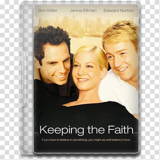 Movie Icon , Keeping the Faith, Keeping the Faith DVD case transparent background PNG clipart