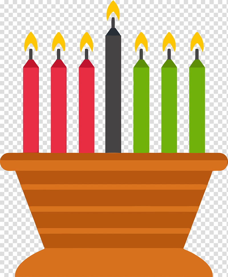 Kwanzaa Happy Kwanzaa, Line, Event, Candle Holder, Birthday Candle transparent background PNG clipart