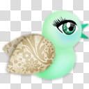 Lil cHick a Dees Icons,  cHick-a-Dee Green (lace), green bird art transparent background PNG clipart