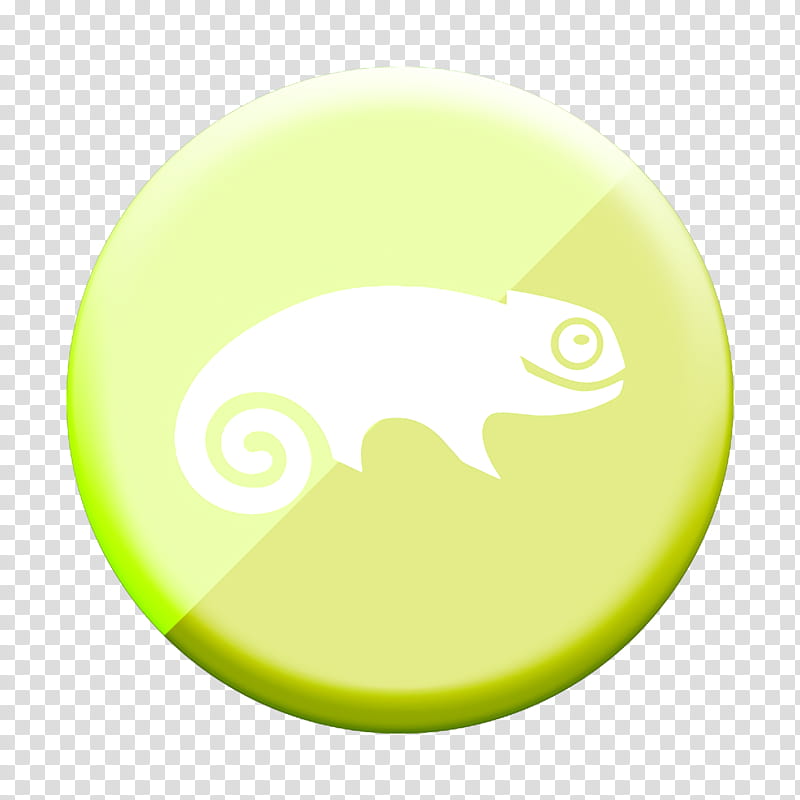 opensuse icon, Green, Yellow, Circle, Logo, Flying Disc transparent background PNG clipart