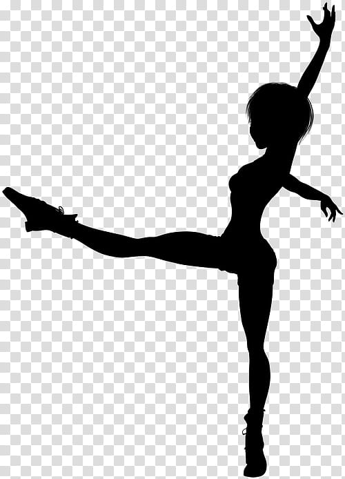 athletic dance move dancer silhouette ballet dancer dance, Footwear, Leg, Performing Arts, Event, Balance transparent background PNG clipart