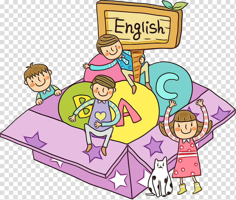 Child, Cartoon, English Language, English Alphabet, Learning, Spoken