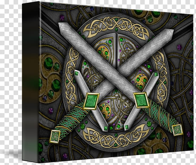 Painting, Celtic Art, Canvas Print, Celtic Knot, Celts, Artist, Stretcher Bar, Contemporary Art transparent background PNG clipart