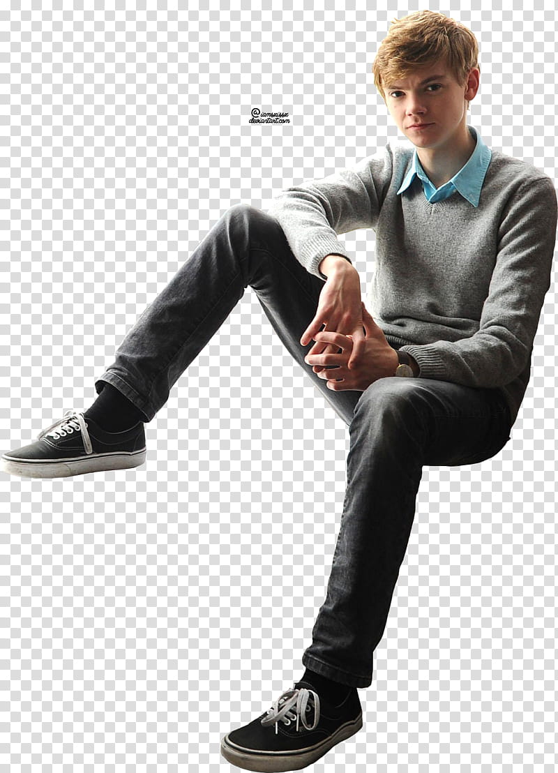 Thomas Sangster  transparent background PNG clipart