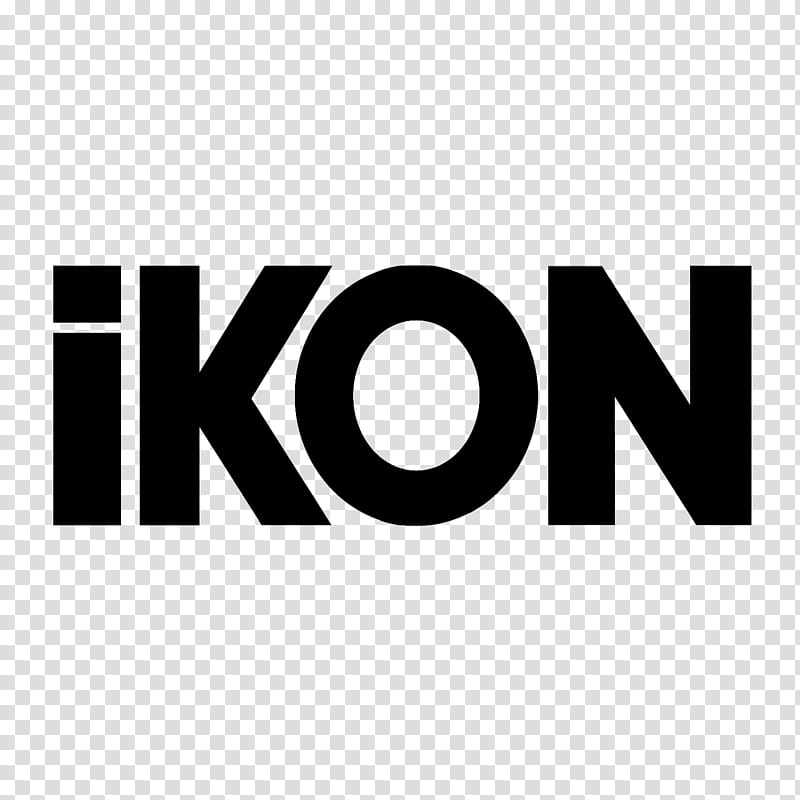 iKON Logo, iKon text transparent background PNG clipart