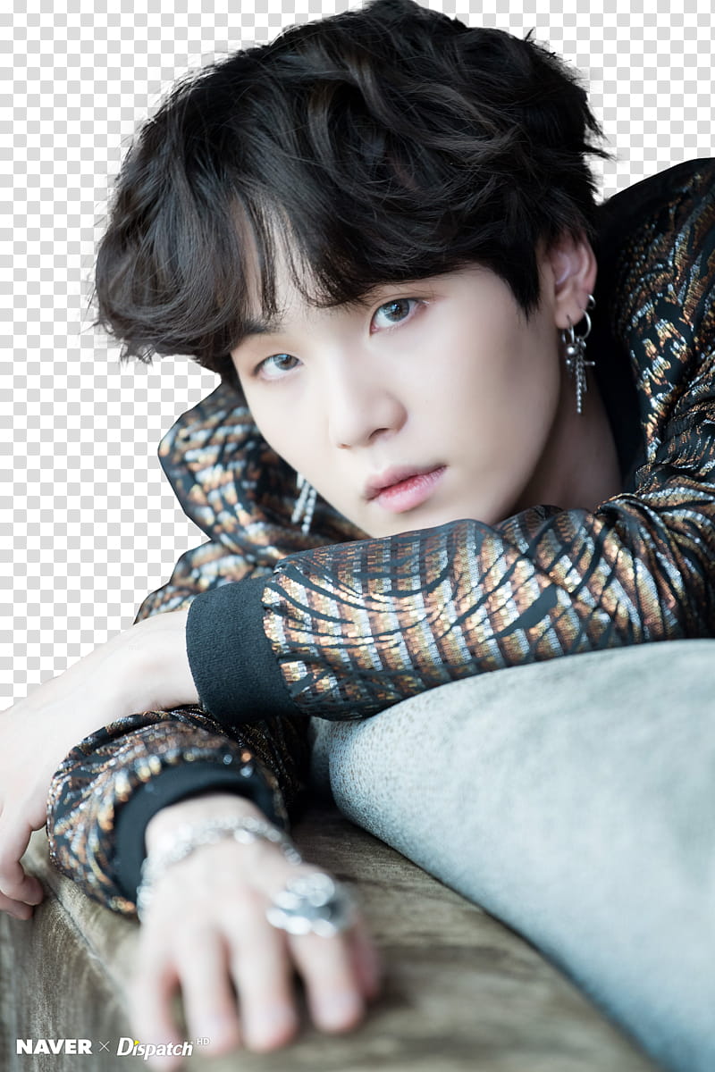 SUGA BTS transparent background PNG clipart