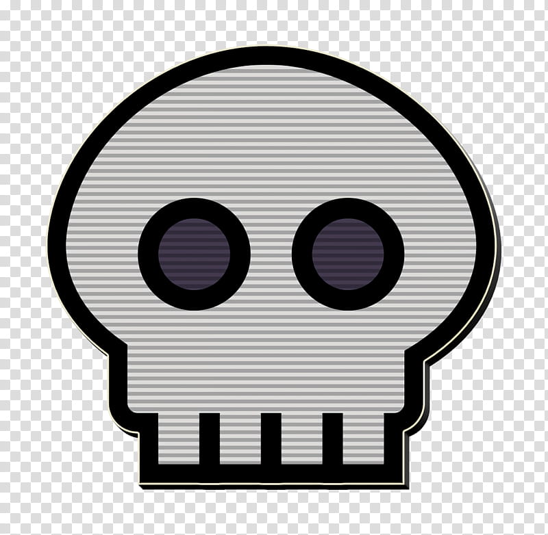 Halloween Cartoon, Danger Icon, Evil Icon, Halloween Icon, Scary Icon, Skeleton Icon, Skull Icon, Emoji transparent background PNG clipart