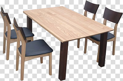 brown and gray -piece dinette set transparent background PNG clipart