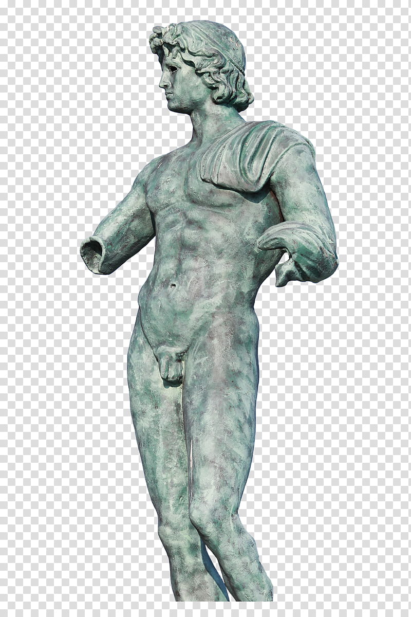 marble and stone, man statue transparent background PNG clipart