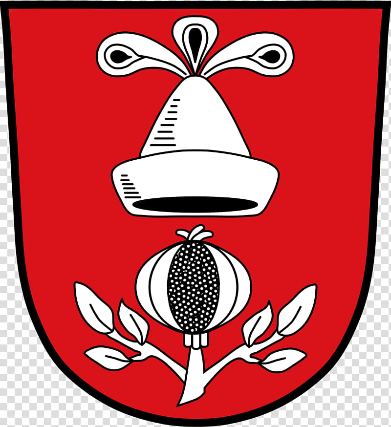 Black And White Flower, Bodenkirchen, Coat Of Arms, Blazon, Encyclopedia, Upper Bavaria, Germany, Red transparent background PNG clipart