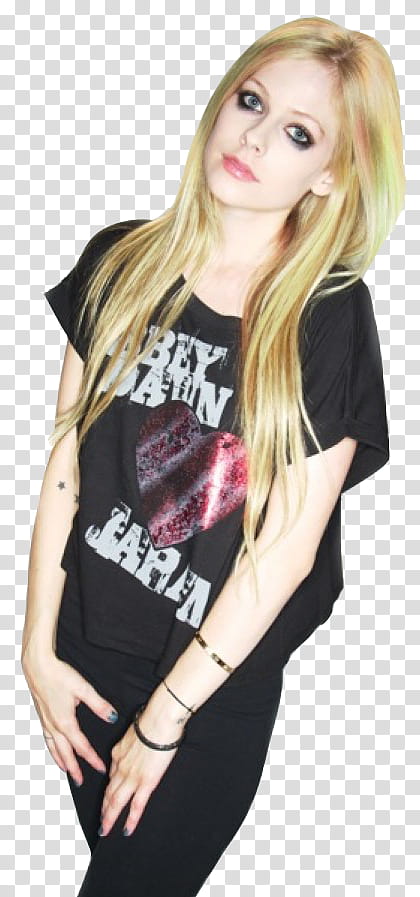 pn gs Avril Lavigne transparent background PNG clipart