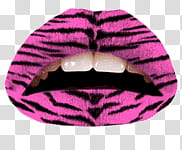 Super  , pink lips illustration transparent background PNG clipart