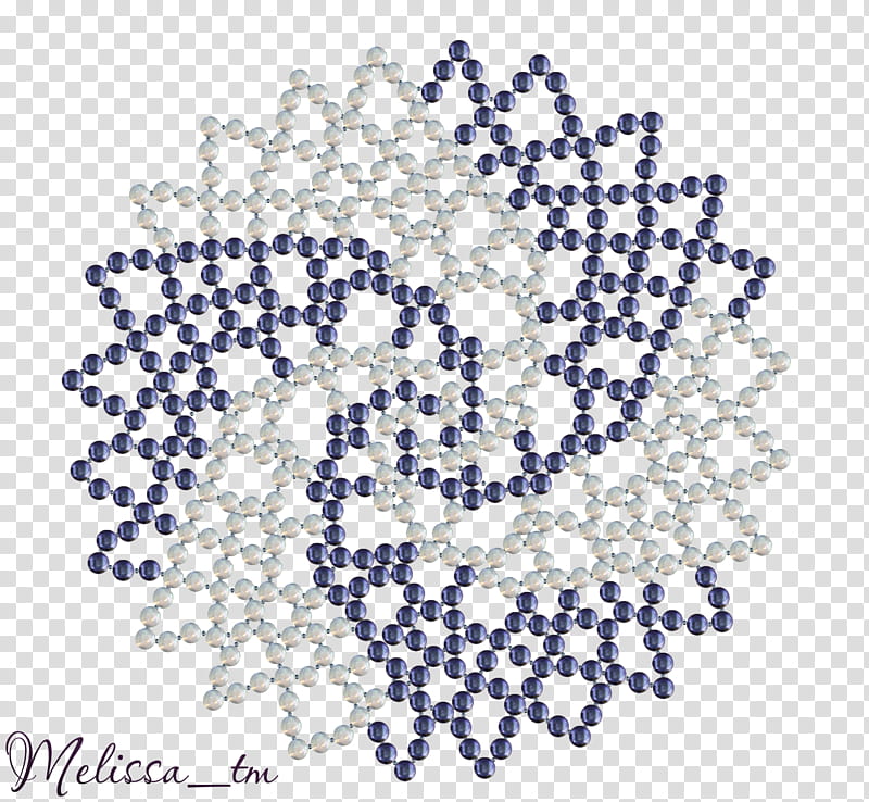 snowflake from violet pearls, gray and blue star illustration transparent background PNG clipart