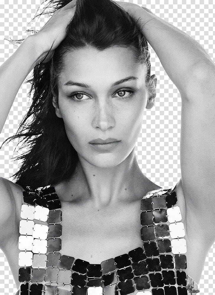 Bella Hadid,  transparent background PNG clipart