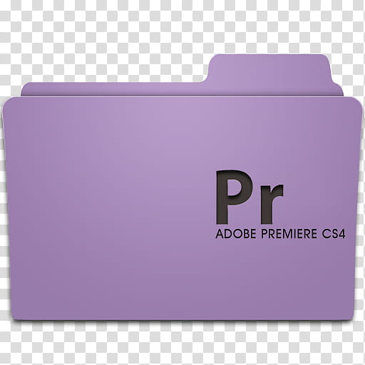 Adobe program ico, purple folder transparent background PNG clipart