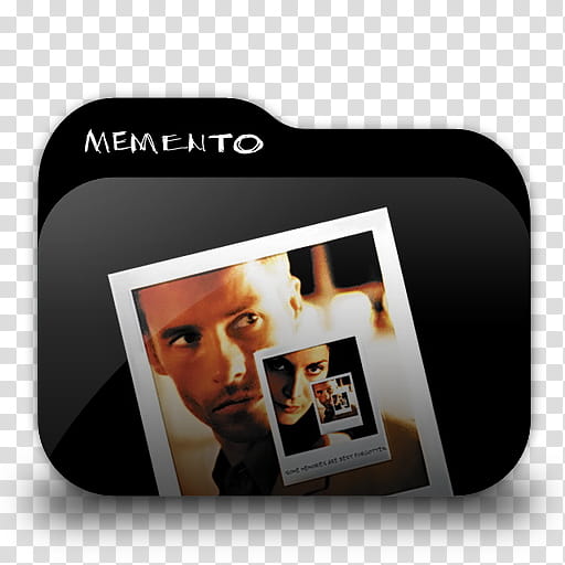 Movie Folders , Memento DVD case art transparent background PNG clipart