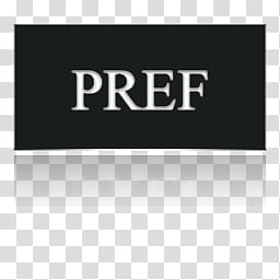 black TEXT ICO set v, Pref text illustration transparent background PNG clipart