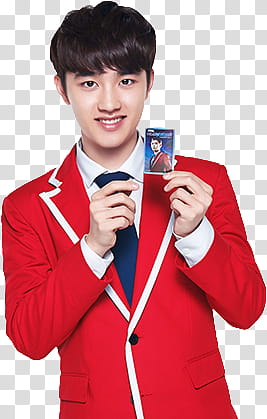 EXO KFC CHINA, man holding of man transparent background PNG clipart