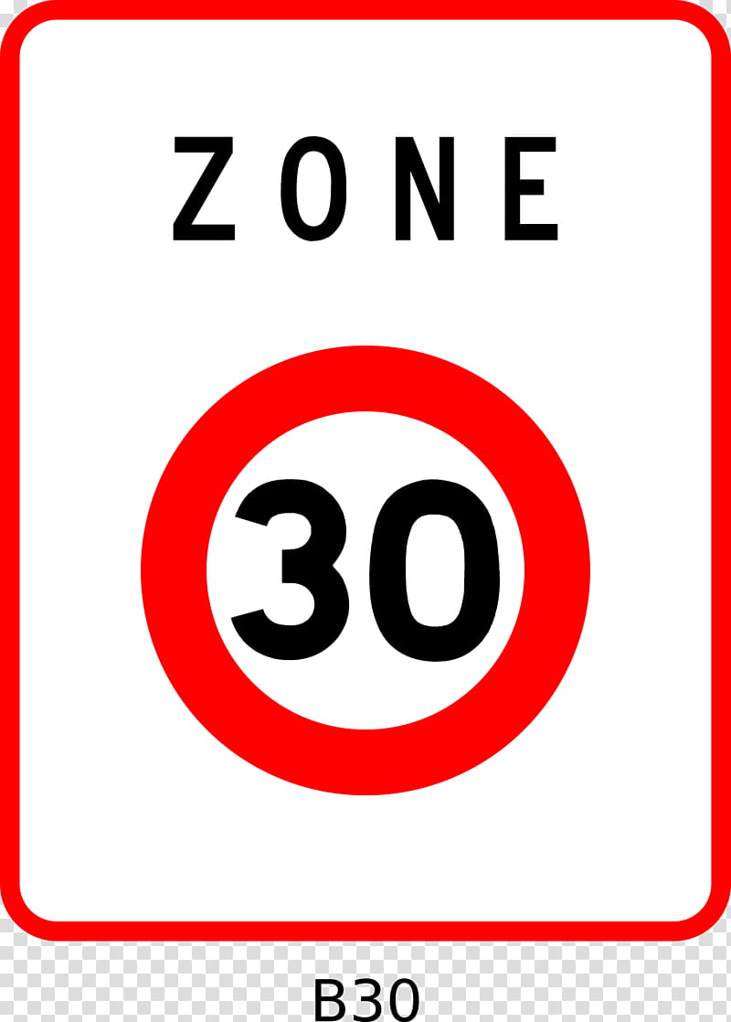 Emoticon Line, 30 Kmh Zone, Road, Kilometer Per Hour, Sign, Traffic Code, Speed, Metz transparent background PNG clipart