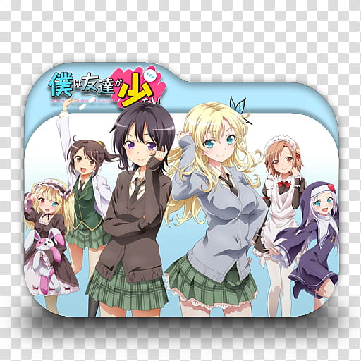 Boku wa Tomodachi ga Sukinai Anime Folder Icon, Boku wa Tomodachi ga Sukinai  transparent background PNG clipart