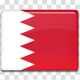 All in One Country Flag Icon, Bahrain-Flag- transparent background PNG clipart