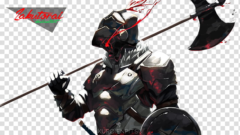 Goblin Slayer Render- transparent background PNG clipart