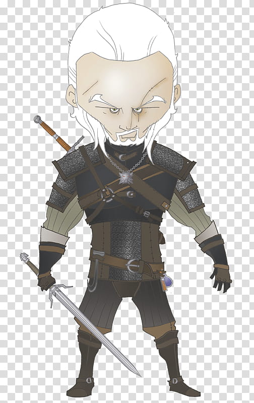 Geralt of Rivia transparent background PNG clipart