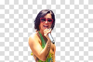 Demi Lovato, 1 transparent background PNG clipart thumbnail