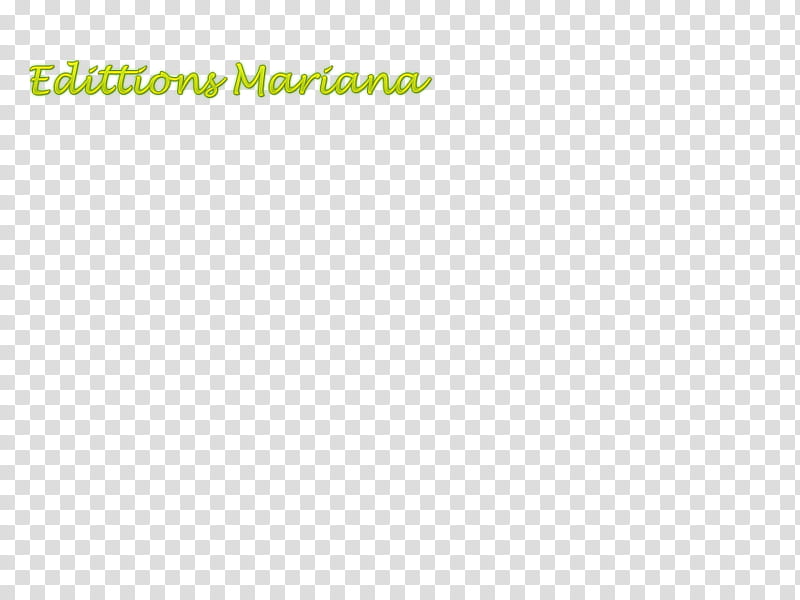Edittions Mariana transparent background PNG clipart