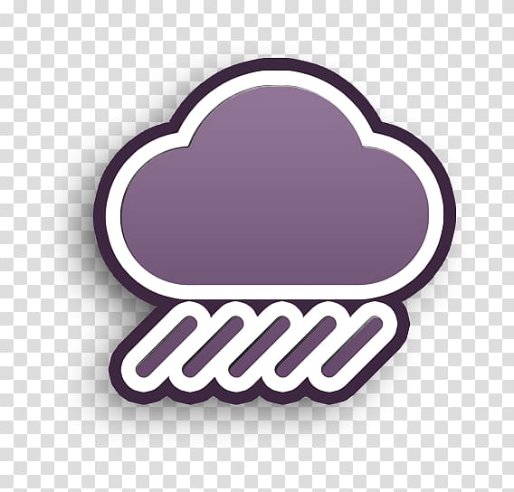 cloud icon forecast icon rain icon, Weather Icon, Violet, Logo, Text, Purple, Label, Circle transparent background PNG clipart