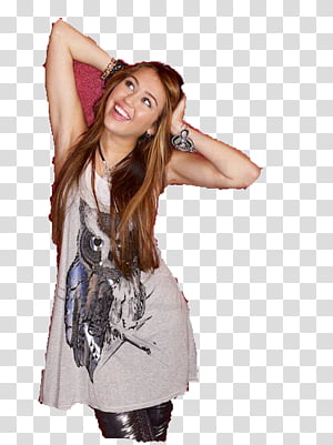 Miley Cyrus transparent background PNG clipart thumbnail