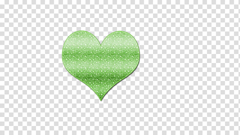 green and white heart illustration transparent background PNG clipart