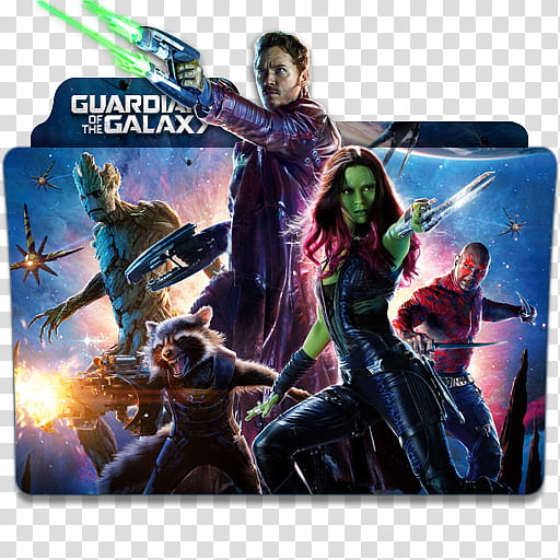 MCU Phase Two Folder Icon , Guardians of the Galaxy_ transparent background PNG clipart