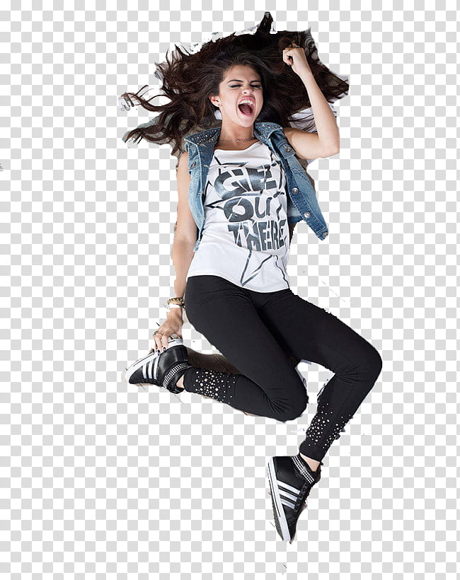 Selena gomez addidas neo transparent background PNG clipart