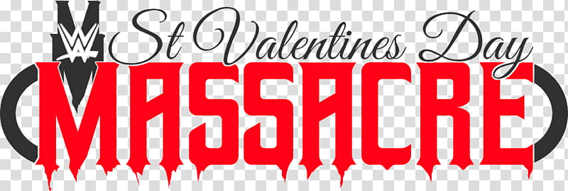 WWE St Valentines Day Massacre Logo Original transparent background PNG clipart