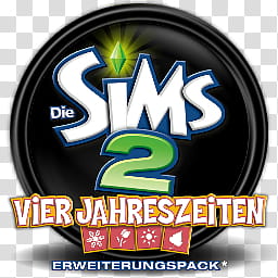 Game  Black, Die Sims  Vier Jahreszeiten signage transparent background PNG clipart