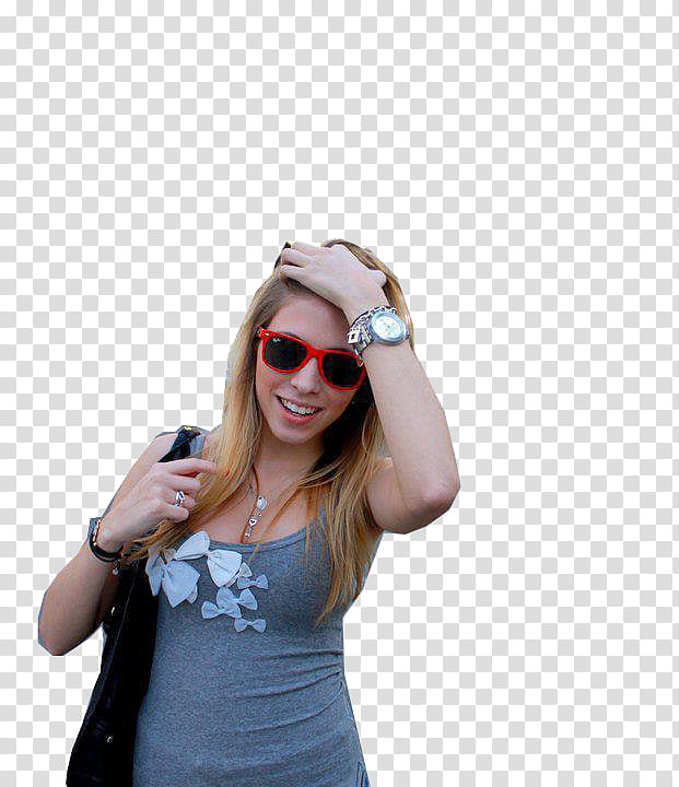 Luiza Gama, woman in gray tank top with backpack transparent background PNG clipart