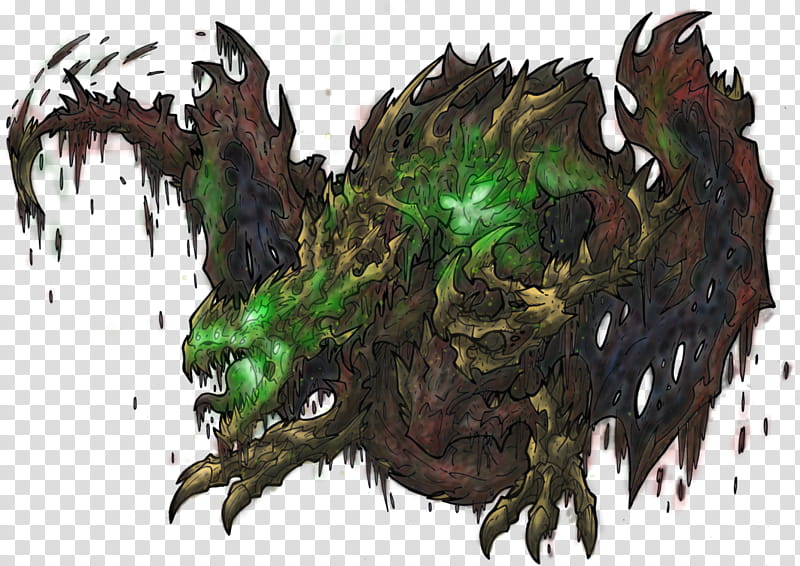 Dragon, Tree, Demon transparent background PNG clipart